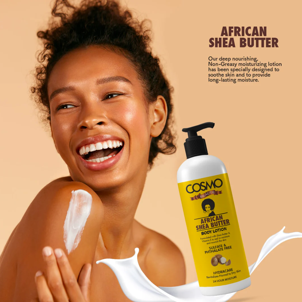 African Shea Butter Body Lotion by Cosmo 1000ml