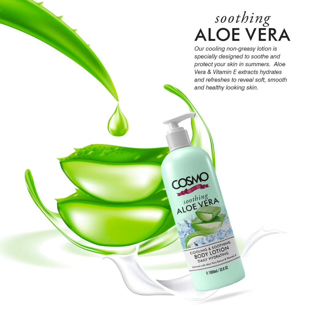 Aloe Vera Body Lotion by Cosmo 1000ml