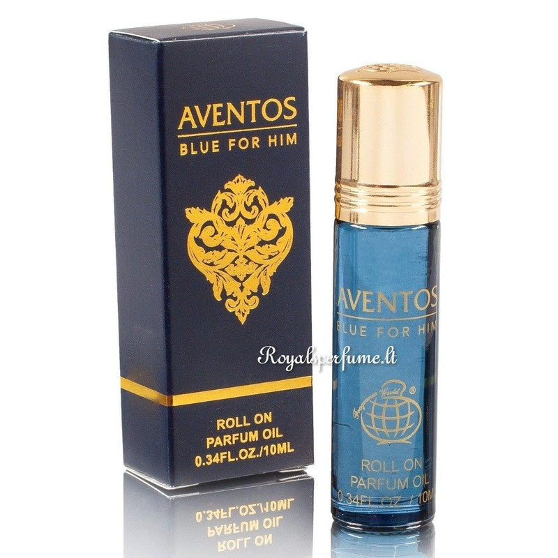 Fragrance World Aventos Blue For Him Perfumed Oil For Men 10ml