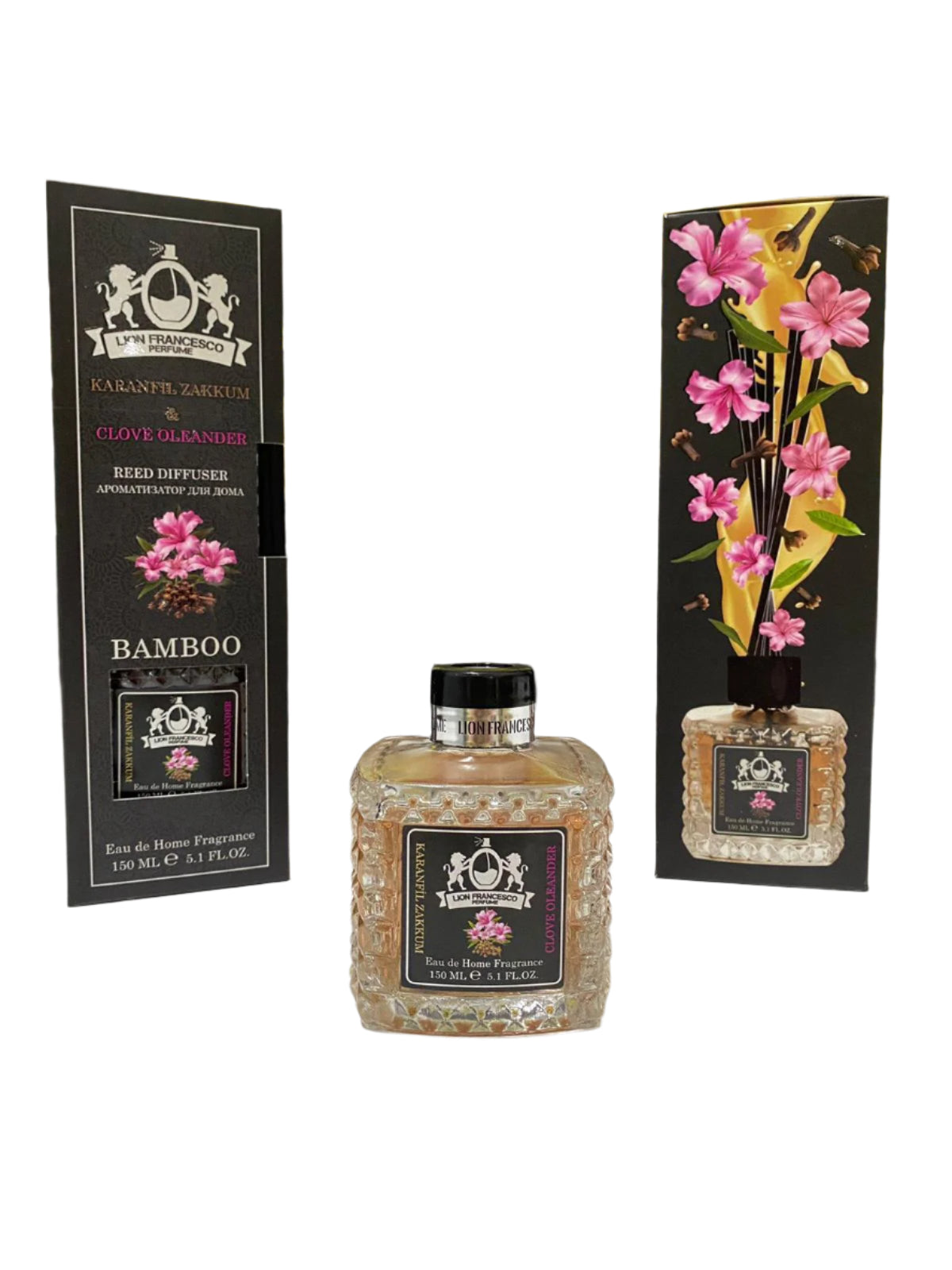 Home fragrance Reed Diffuser Clove Oleander от Lion Francesco 150ml