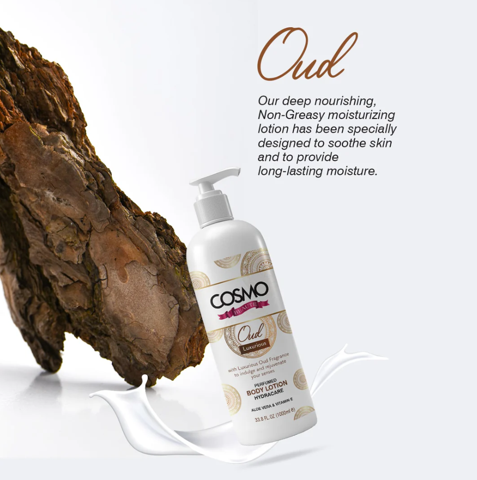 Oud Luxurious Body Lotion by Cosmo 1000ml