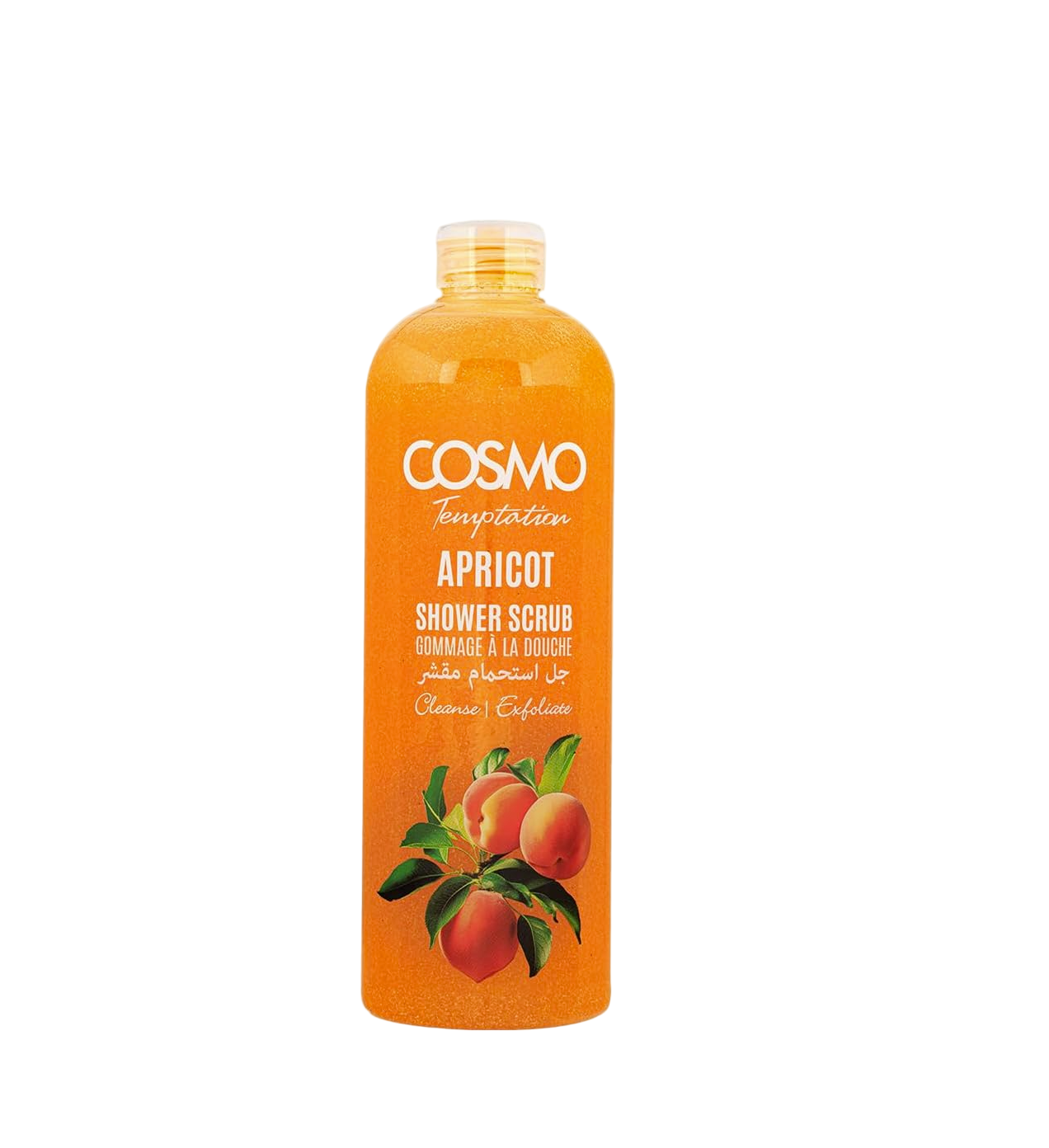 Temptation Shower Scrub Apricot by Cosmo 1000ml