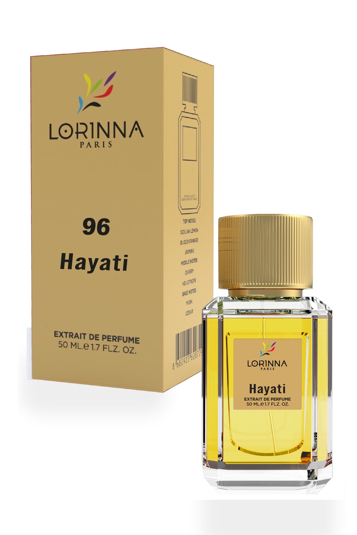 Lorinna 096 Hayati Perfume for Women 50 ml