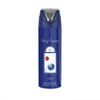 A product photograph of the Lattafa Pride Art of Universe deodorant blue bottle (200ml), highlighting its sleek design and the premium, elegant branding of the Lattafa Pride collection against a clean, white background.