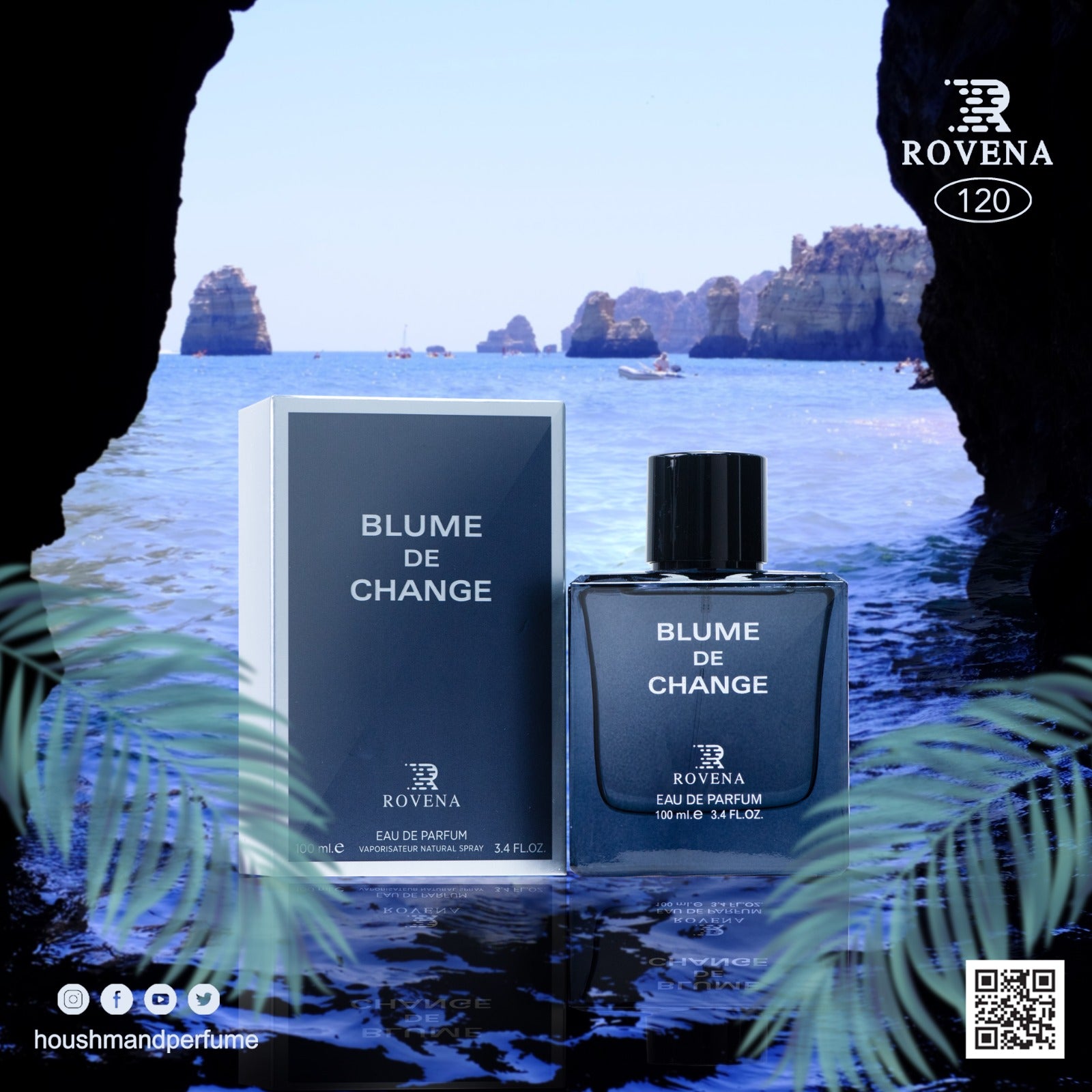 Rovena Blume de Change parfumed water for men
