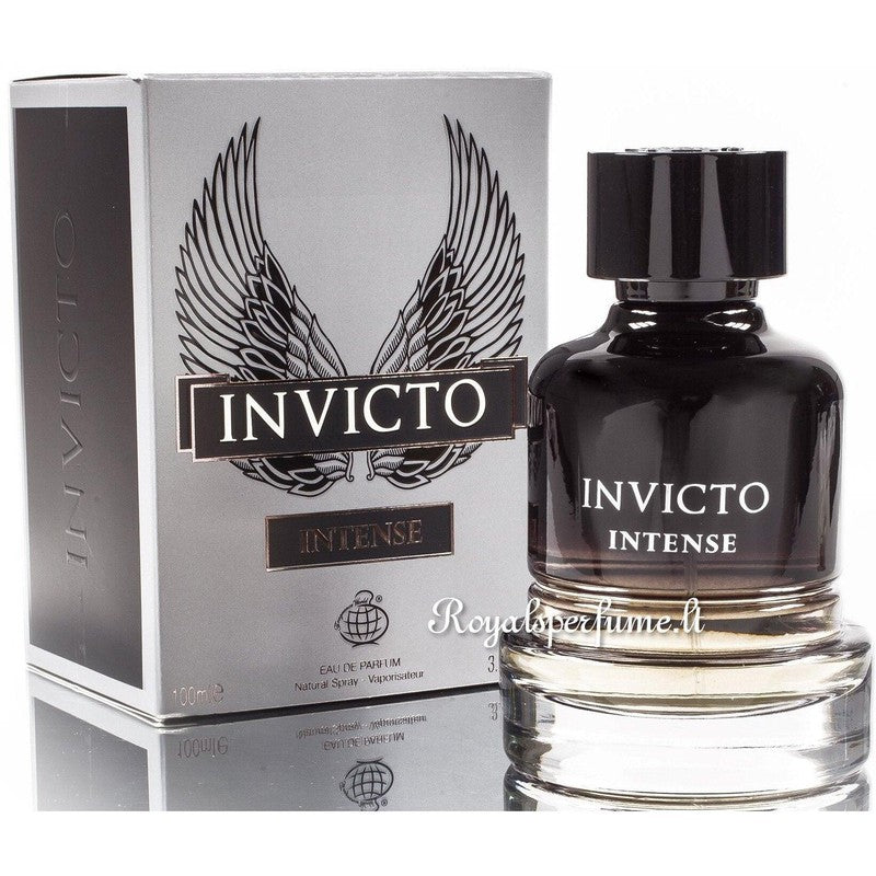 FW Invicto Intense perfumed water for men 100ml - Royalsperfume World Fragrance Perfume