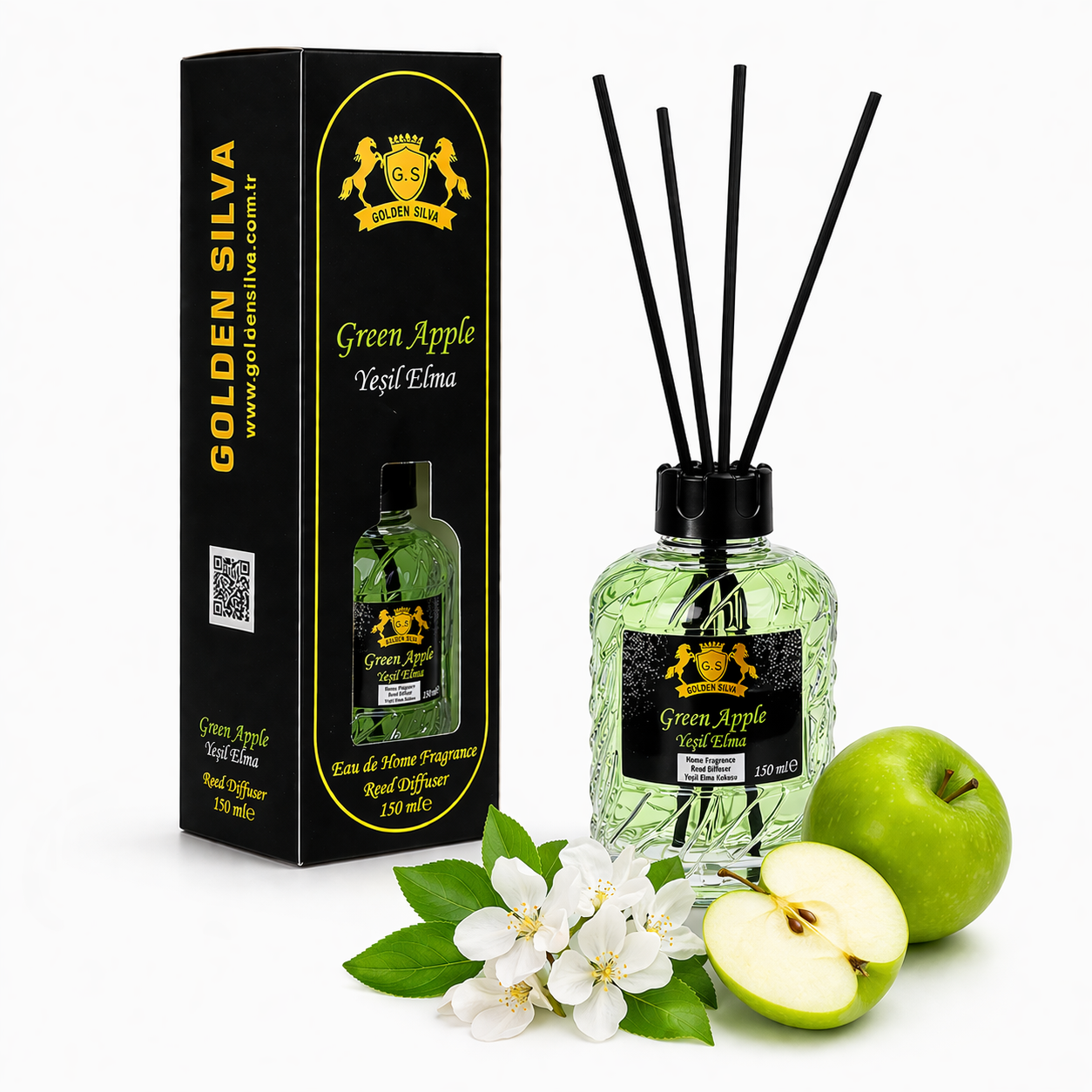 Green Apple home fragrance by Golden Silva 150ml