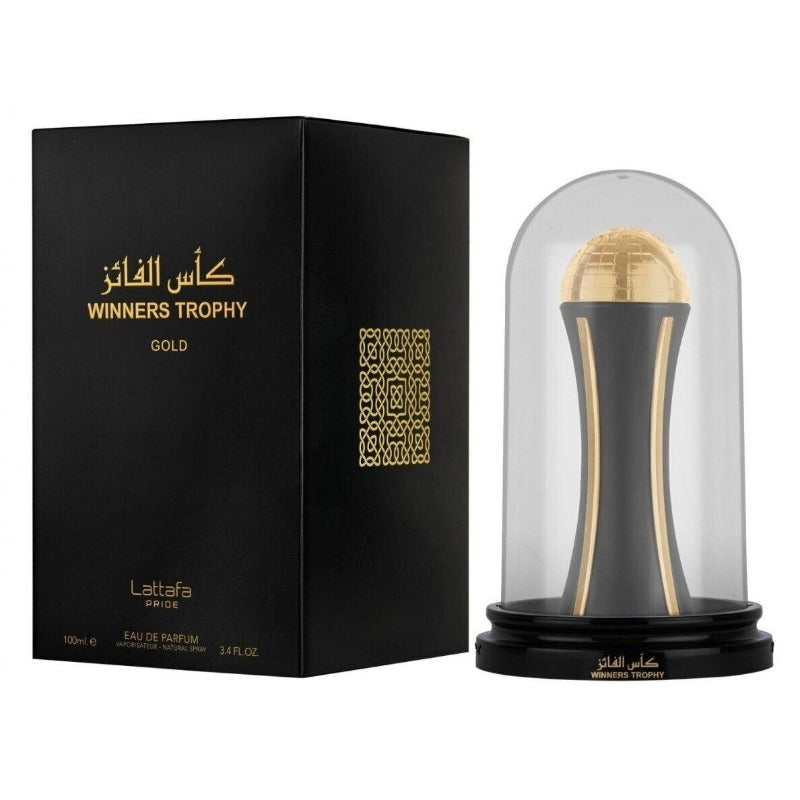 Lattafa PRIDE WINNERS TROPHY GOLD perfumed water unisex 100ml - Royalsperfume Lattafa Pride All