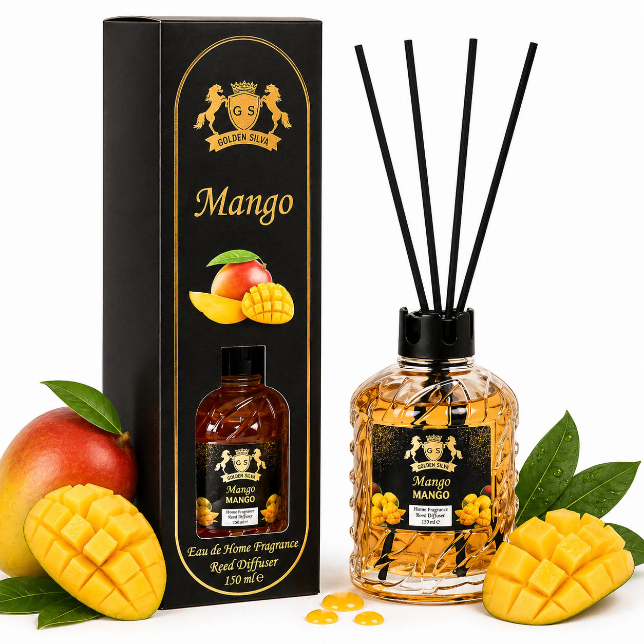 Mango home fragrance by Golden Silva 150ml