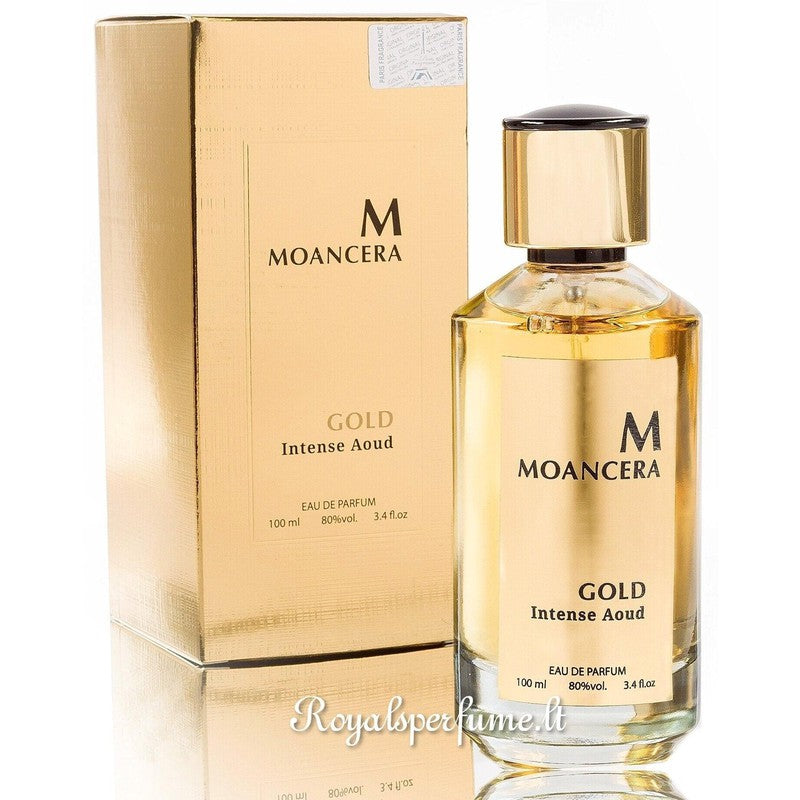 Moancera Gold Intense Aoud perfumed water unisex 100ml - Royalsperfume Moancera Perfume