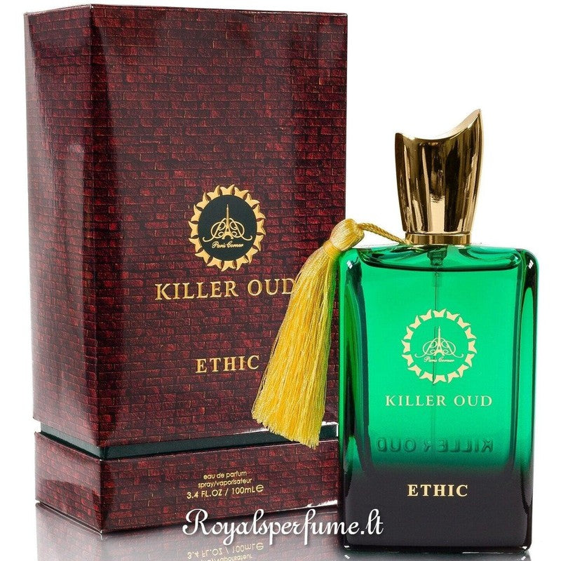 Paris Corner Ethic Killer Oud perfumed water for men 100ml - Royalsperfume Paris Corner Perfume