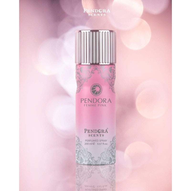 PENDORA SCENT Femme Pink perfumed deodorant for women 200ml - Royalsperfume PENDORA SCENT Deodorants